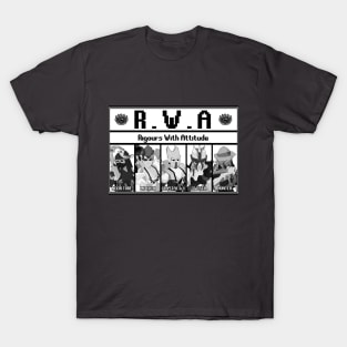 R.W.A - Black & White T-Shirt